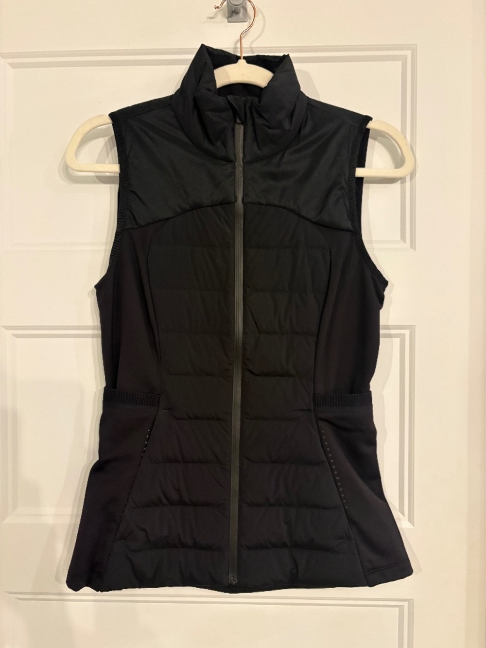 Lululemon Black Insulated Running Vest